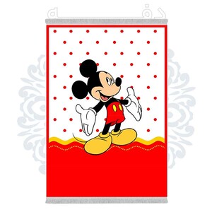 فرشینه دفه از جنس پارچه شانل ترک طرح فانتزی کد 370