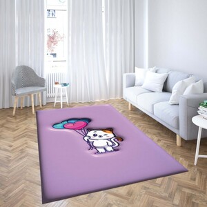 روفرشی کشدار طرح فانتزی مناسب اتاق کودک برند دفه کد TH 4