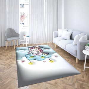 روفرشی کشدار طرح فانتزی مناسب اتاق کودک برند دفه کد TH 8