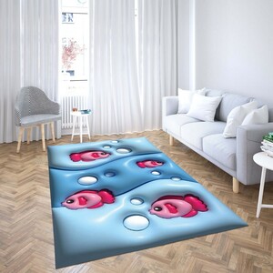 روفرشی کشدار طرح فانتزی مناسب اتاق کودک برند دفه کد TH 21