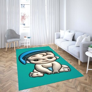 روفرشی کشدار طرح فانتزی مناسب اتاق کودک برند دفه کد TH 30