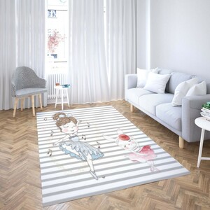 روفرشی کشدار طرح فانتزی مناسب اتاق کودک برند دفه کد TH 50