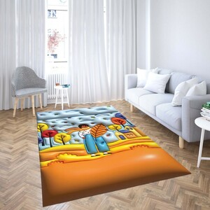 روفرشی کشدار طرح فانتزی مناسب اتاق کودک برند دفه کد TH 59