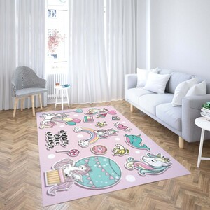 روفرشی کشدار طرح فانتزی مناسب اتاق کودک برند دفه کد TH 74