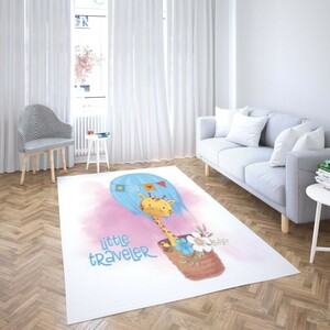 روفرشی کشدار طرح فانتزی مناسب اتاق کودک برند دفه کد TH 109