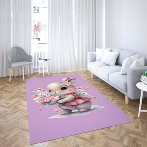 روفرشی کشدار طرح فانتزی مناسب اتاق کودک برند دفه کد TH 133