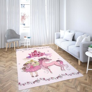 روفرشی کشدار طرح فانتزی مناسب اتاق کودک برند دفه کد TH 138