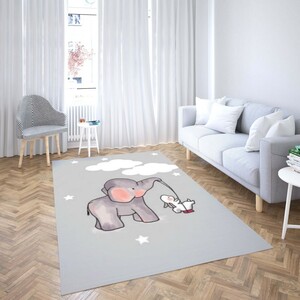 روفرشی کشدار طرح فانتزی مناسب اتاق کودک برند دفه کد TH 139