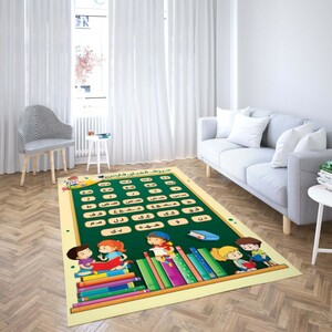 روفرشی کشدار طرح فانتزی مناسب اتاق کودک برند دفه کد TH 178