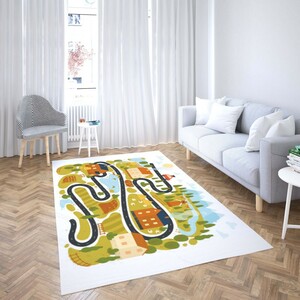 روفرشی کشدار طرح فانتزی مناسب اتاق کودک برند دفه کد TH 183