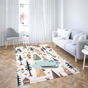 روفرشی کشدار طرح فانتزی مناسب اتاق کودک برند دفه کد TH 187