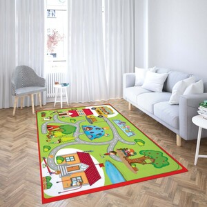 روفرشی کشدار طرح فانتزی مناسب اتاق کودک برند دفه کد TH 198