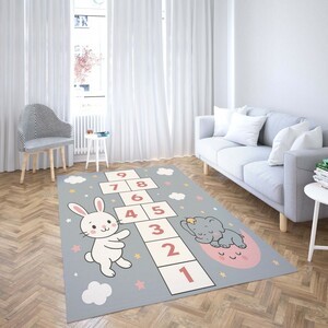 روفرشی کشدار طرح فانتزی مناسب اتاق کودک برند دفه کد TH 323