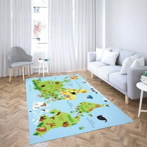 روفرشی کشدار طرح فانتزی مناسب اتاق کودک برند دفه کد TH 328