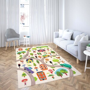 روفرشی کشدار طرح فانتزی مناسب اتاق کودک برند دفه کد TH 334