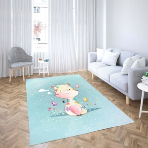 روفرشی کشدار طرح فانتزی مناسب اتاق کودک برند دفه کد TH 336