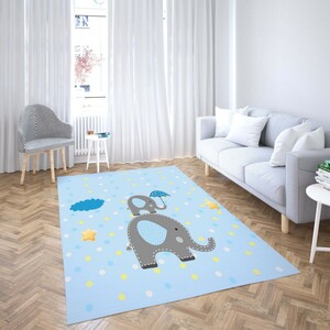 روفرشی کشدار طرح فانتزی مناسب اتاق کودک برند دفه کد TH 338