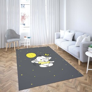 روفرشی کشدار طرح فانتزی مناسب اتاق کودک برند دفه کد TH 347