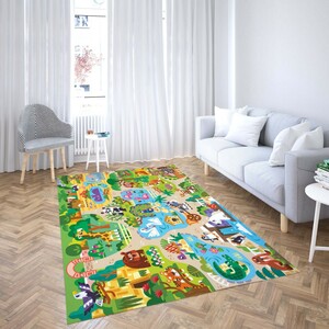 روفرشی کشدار طرح فانتزی مناسب اتاق کودک برند دفه کد TH 350