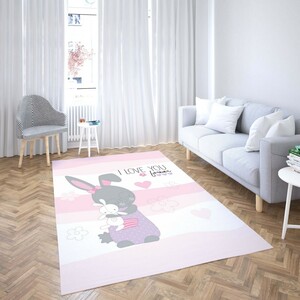 روفرشی کشدار طرح فانتزی مناسب اتاق کودک برند دفه کد TH 353