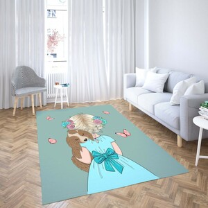 روفرشی کشدار طرح فانتزی مناسب اتاق کودک برند دفه کد TH 362