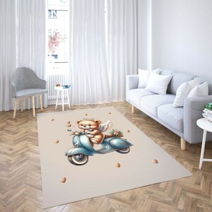 روفرشی کشدار طرح فانتزی مناسب اتاق کودک برند دفه کد TH 372