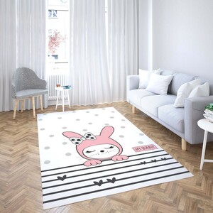 روفرشی کشدار طرح فانتزی مناسب اتاق کودک برند دفه کد TH 380