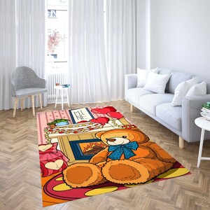 روفرشی کشدار طرح فانتزی مناسب اتاق کودک برند دفه کد TH 430