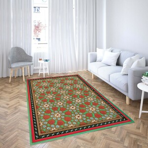 روفرشی کشدار طرح سنتی و مدرن مناسب هال و پذیرایی برند دفه کد TS 40