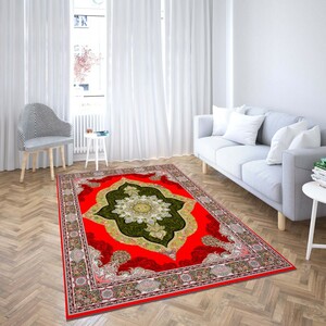 روفرشی کشدار طرح سنتی و مدرن مناسب هال و پذیرایی برند دفه کد TS 55