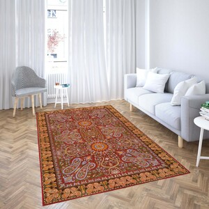 روفرشی کشدار طرح سنتی و مدرن مناسب هال و پذیرایی برند دفه کد TS 71