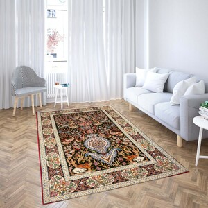 روفرشی کشدار طرح سنتی و مدرن مناسب هال و پذیرایی برند دفه کد TS 81