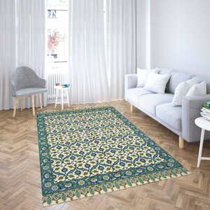 روفرشی کشدار طرح سنتی و مدرن مناسب هال و پذیرایی برند دفه کد TS 83