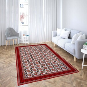 روفرشی کشدار طرح سنتی و مدرن مناسب هال و پذیرایی برند دفه کد TS 125