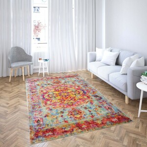 روفرشی کشدار طرح سنتی و مدرن مناسب هال و پذیرایی برند دفه کد TS 225