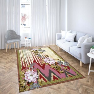 روفرشی کشدار طرح سنتی و مدرن مناسب هال و پذیرایی برند دفه کد TS 315