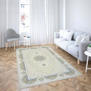 روفرشی کشدار طرح سنتی و مدرن مناسب هال و پذیرایی برند دفه کد TS 393