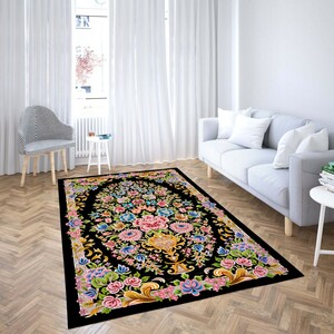 روفرشی کشدار طرح سنتی و مدرن مناسب هال و پذیرایی برند دفه کد TS 417