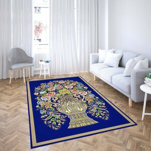 روفرشی کشدار طرح سنتی و مدرن مناسب هال و پذیرایی برند دفه کد TS 427