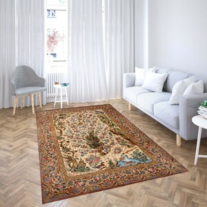 روفرشی کشدار طرح سنتی و مدرن مناسب هال و پذیرایی برند دفه کد TS 429