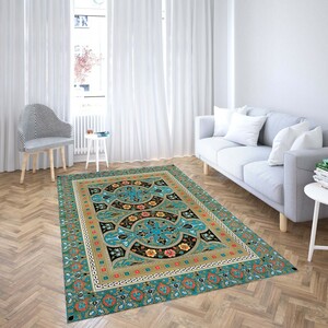 روفرشی کشدار طرح سنتی و مدرن مناسب هال و پذیرایی برند دفه کد TS 442