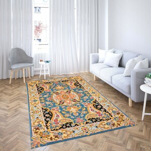 روفرشی کشدار طرح سنتی و مدرن مناسب هال و پذیرایی برند دفه کد TS 445