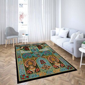 روفرشی کشدار طرح سنتی و مدرن مناسب هال و پذیرایی برند دفه کد TS 469