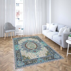 روفرشی کشدار طرح سنتی و مدرن مناسب هال و پذیرایی برند دفه کد TS 495