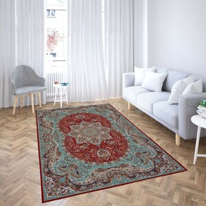 روفرشی کشدار طرح سنتی و مدرن مناسب هال و پذیرایی برند دفه کد TS 566