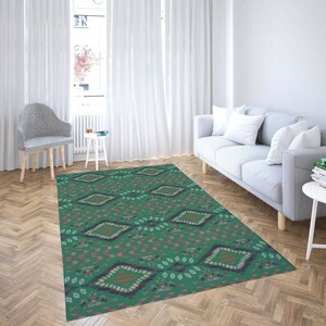 روفرشی کشدار طرح سنتی و مدرن مناسب هال و پذیرایی برند دفه کد TS 803