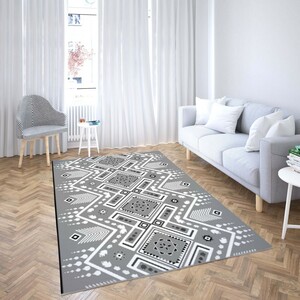 روفرشی کشدار طرح سنتی و مدرن مناسب هال و پذیرایی برند دفه کد TS 829