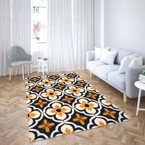 روفرشی کشدار طرح سنتی و مدرن مناسب هال و پذیرایی برند دفه کد TS 830