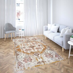 روفرشی کشدار طرح سنتی و مدرن مناسب هال و پذیرایی برند دفه کد TS 836