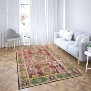 روفرشی کشدار طرح سنتی و مدرن مناسب هال و پذیرایی برند دفه کد TS 840